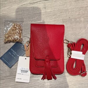 Red Crossbody Bag